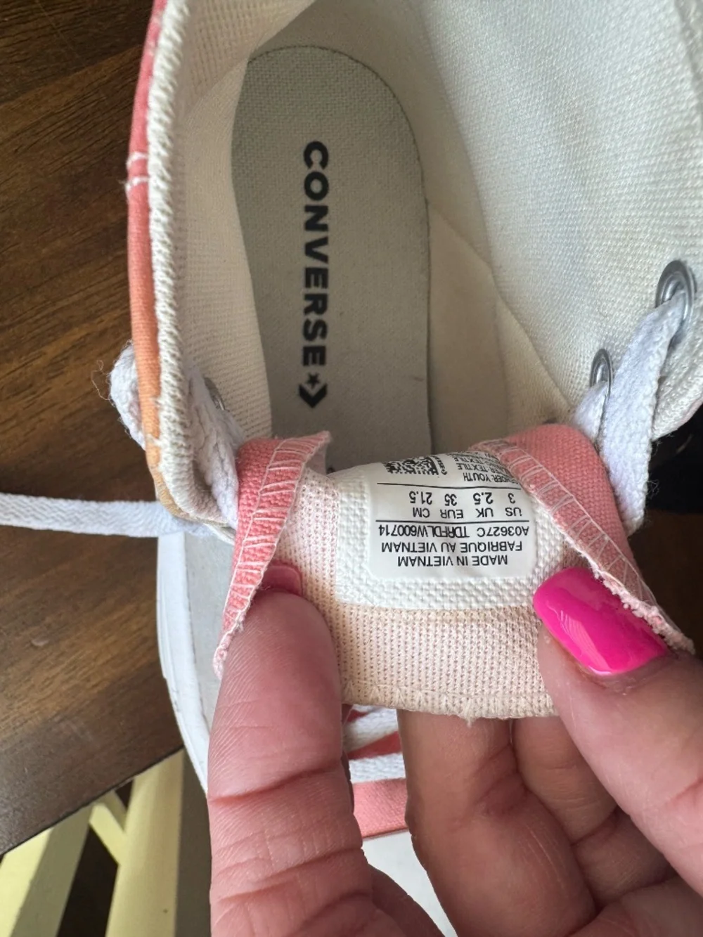 Converse All Stars High Top, Peach